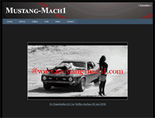 Tablet Screenshot of mustang-mach1.com